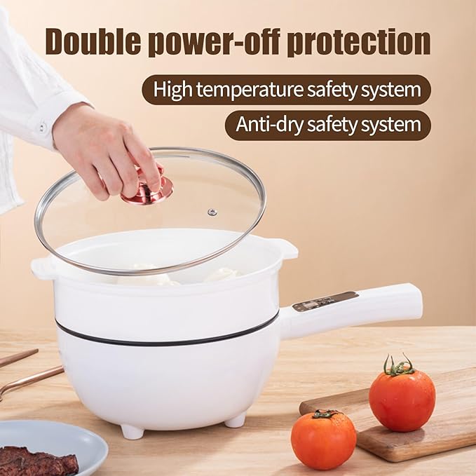 Tigaie electrica 26cm, inteligenta, multifunctionala 4L + Cadou