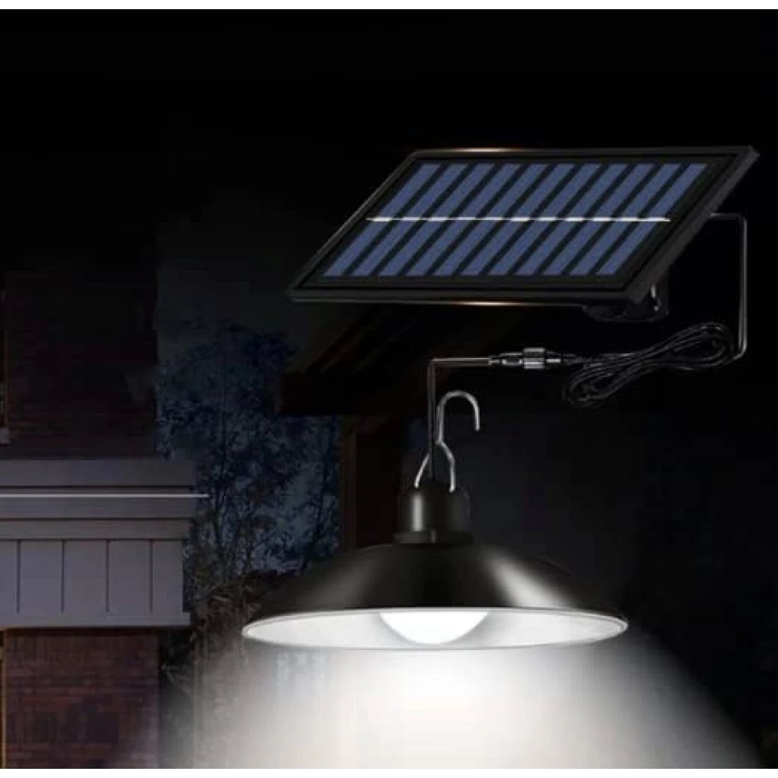 Lampa solara suspendata, cu telecomanda, 90 Lm W
